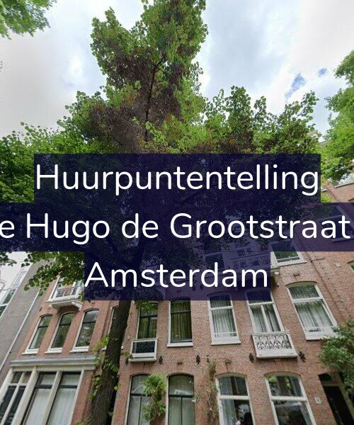 Foto gevel Huurpuntentelling voor Eerste Hugo de Grootstraat 14-2, Amsterdam