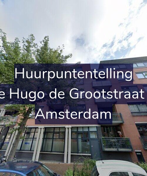 Foto gevel Huurpuntentelling voor Eerste Hugo de Grootstraat 32-D, Amsterdam