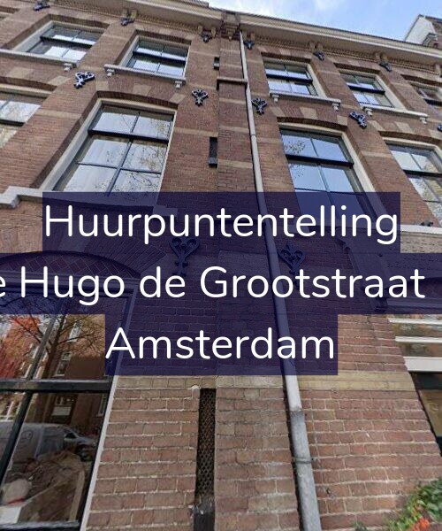 Foto gevel Huurpuntentelling voor Eerste Hugo de Grootstraat 13-F2, Amsterdam