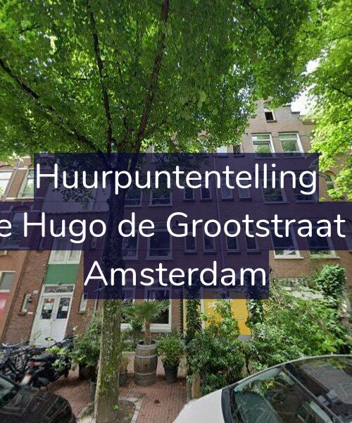 Foto gevel Huurpuntentelling voor Eerste Hugo de Grootstraat 29-H, Amsterdam