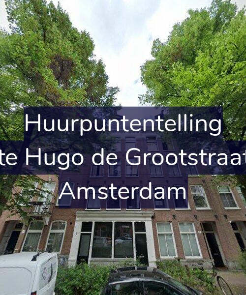 Foto gevel Huurpuntentelling voor Eerste Hugo de Grootstraat 5-1, Amsterdam