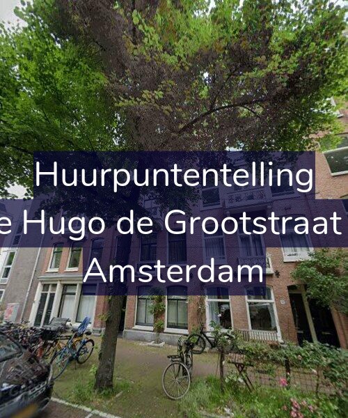 Foto gevel Huurpuntentelling voor Eerste Hugo de Grootstraat 14-H, Amsterdam
