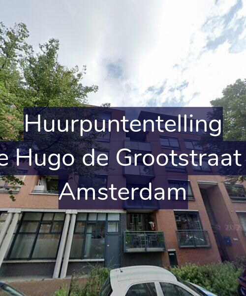 Foto gevel Huurpuntentelling voor Eerste Hugo de Grootstraat 34-D, Amsterdam