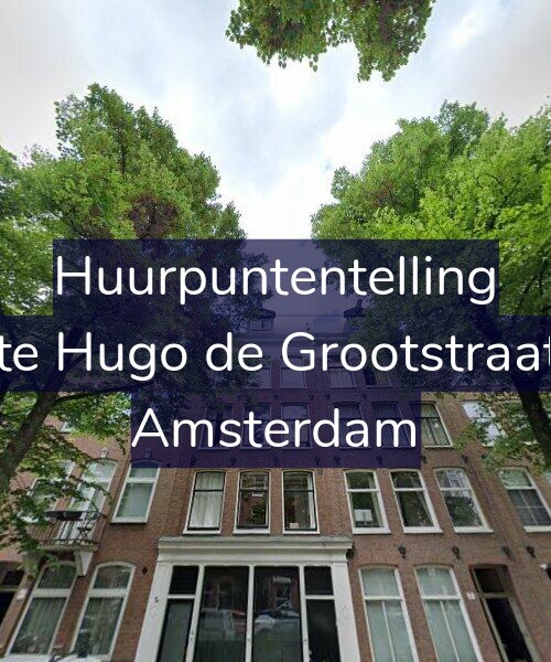 Foto gevel Huurpuntentelling voor Eerste Hugo de Grootstraat 5-3, Amsterdam