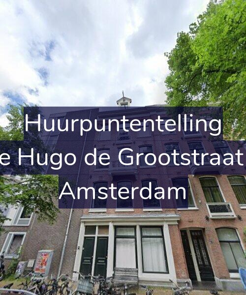 Foto gevel Huurpuntentelling voor Eerste Hugo de Grootstraat 16-1, Amsterdam