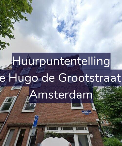 Foto gevel Huurpuntentelling voor Eerste Hugo de Grootstraat 39-2, Amsterdam