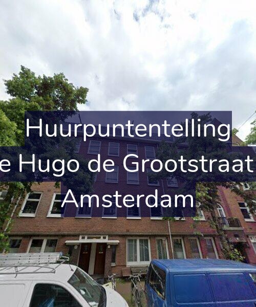 Foto gevel Huurpuntentelling voor Eerste Hugo de Grootstraat 56-1, Amsterdam