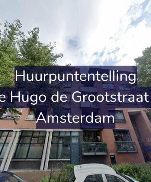 Foto gevel Huurpuntentelling voor Eerste Hugo de Grootstraat 28-C, Amsterdam