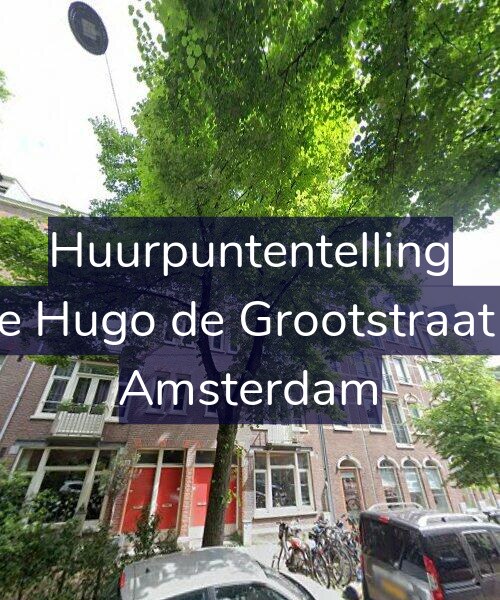 Foto gevel Huurpuntentelling voor Eerste Hugo de Grootstraat 46-1, Amsterdam