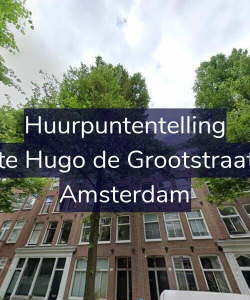 Foto gevel Huurpuntentelling voor Eerste Hugo de Grootstraat 7-2, Amsterdam
