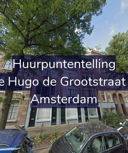 Foto gevel Huurpuntentelling voor Eerste Hugo de Grootstraat 17-H, Amsterdam