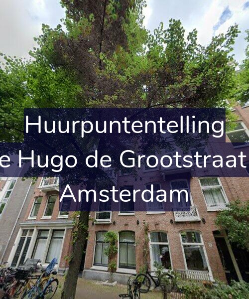Foto gevel Huurpuntentelling voor Eerste Hugo de Grootstraat 14-1, Amsterdam