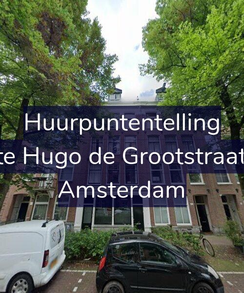 Foto gevel Huurpuntentelling voor Eerste Hugo de Grootstraat 5-H, Amsterdam