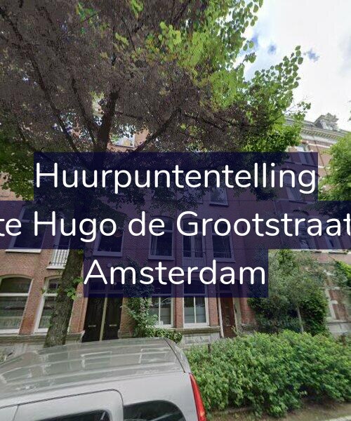 Foto gevel Huurpuntentelling voor Eerste Hugo de Grootstraat 8-H, Amsterdam