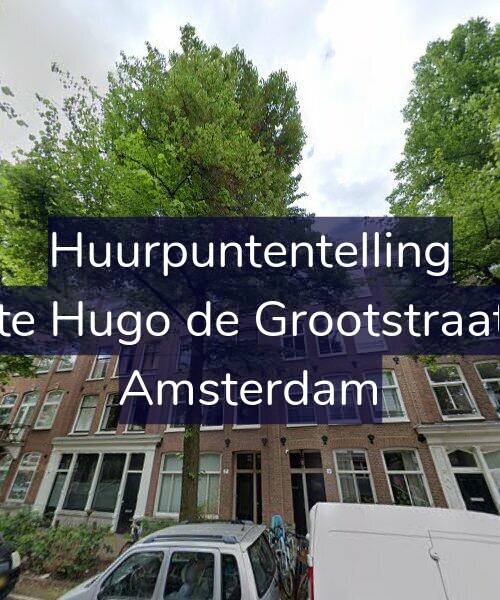 Foto gevel Huurpuntentelling voor Eerste Hugo de Grootstraat 7-1, Amsterdam