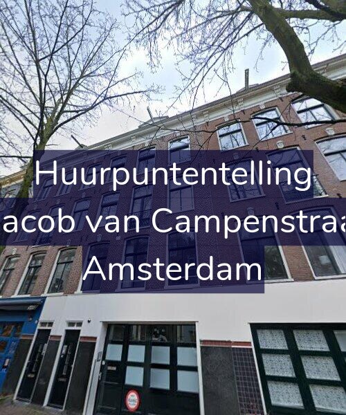 Foto gevel Huurpuntentelling voor Eerste Jacob van Campenstraat 52-H, Amsterdam