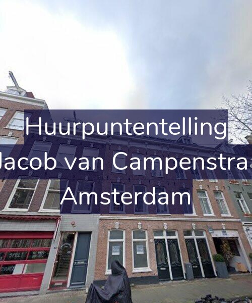 Foto gevel Huurpuntentelling voor Eerste Jacob van Campenstraat 37-1, Amsterdam
