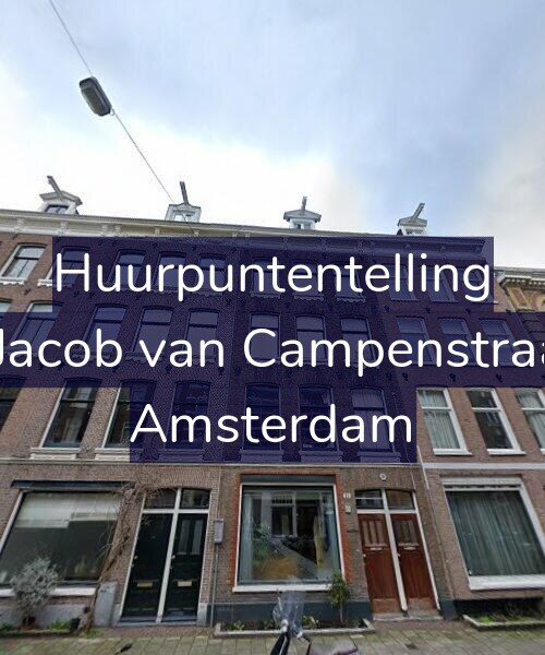 Foto gevel Huurpuntentelling voor Eerste Jacob van Campenstraat 55-3, Amsterdam