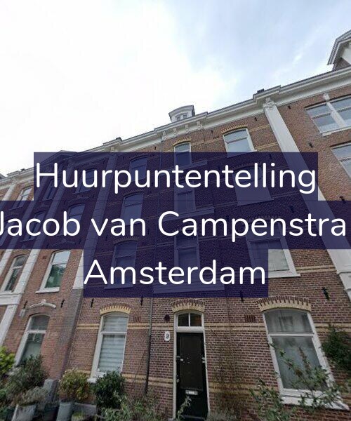 Foto gevel Huurpuntentelling voor Eerste Jacob van Campenstraat 9-3L, Amsterdam