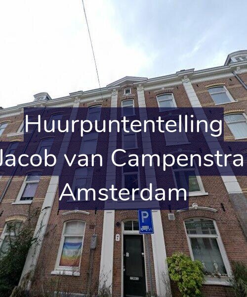 Foto gevel Huurpuntentelling voor Eerste Jacob van Campenstraat 7-1L, Amsterdam
