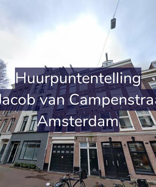 Foto gevel Huurpuntentelling voor Eerste Jacob van Campenstraat 31-1, Amsterdam
