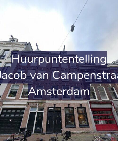 Foto gevel Huurpuntentelling voor Eerste Jacob van Campenstraat 33-4, Amsterdam