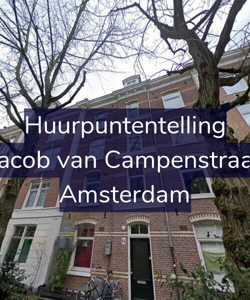 Foto gevel Huurpuntentelling voor Eerste Jacob van Campenstraat 13-1L, Amsterdam