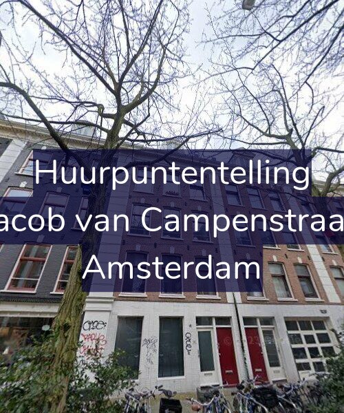 Foto gevel Huurpuntentelling voor Eerste Jacob van Campenstraat 18-1A, Amsterdam