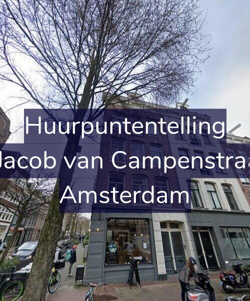 Foto gevel Huurpuntentelling voor Eerste Jacob van Campenstraat 27-3, Amsterdam