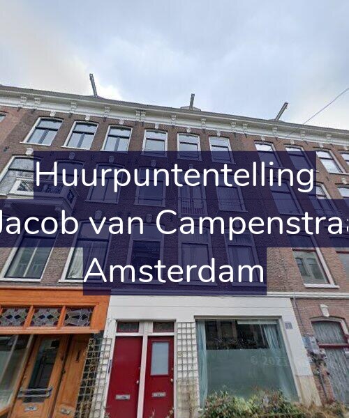 Foto gevel Huurpuntentelling voor Eerste Jacob van Campenstraat 44-3, Amsterdam