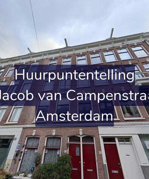 Foto gevel Huurpuntentelling voor Eerste Jacob van Campenstraat 42-3, Amsterdam