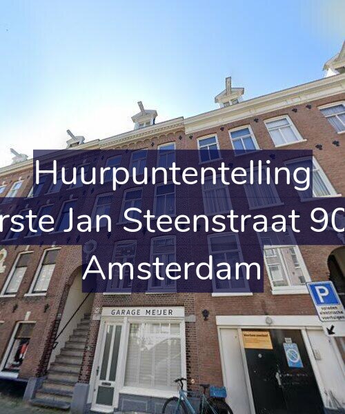 Foto gevel Huurpuntentelling voor Eerste Jan Steenstraat 90-4, Amsterdam