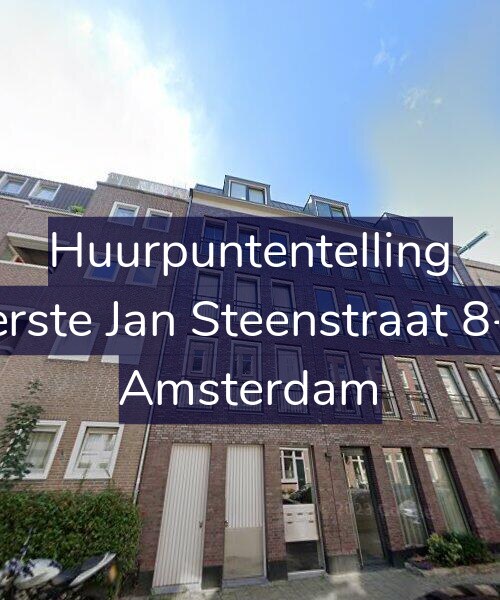 Foto gevel Huurpuntentelling voor Eerste Jan Steenstraat 8-B, Amsterdam