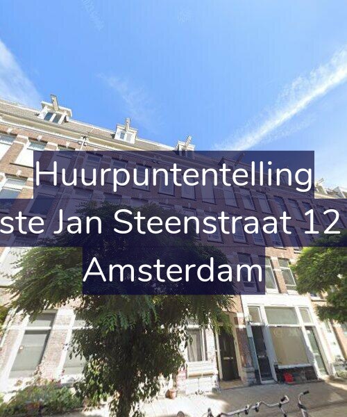 Foto gevel Huurpuntentelling voor Eerste Jan Steenstraat 121-3, Amsterdam