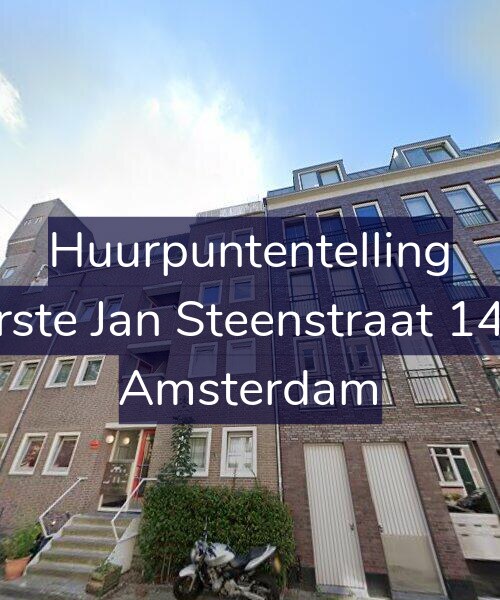 Foto gevel Huurpuntentelling voor Eerste Jan Steenstraat 14-B, Amsterdam