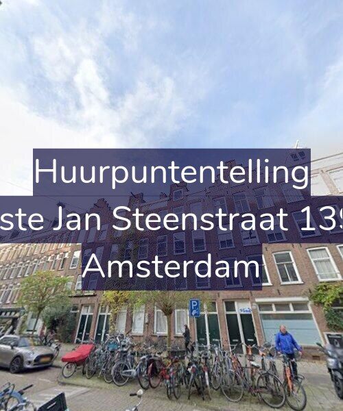Foto gevel Huurpuntentelling voor Eerste Jan Steenstraat 139-1, Amsterdam