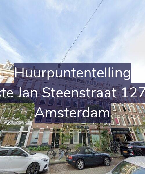 Foto gevel Huurpuntentelling voor Eerste Jan Steenstraat 127-3A, Amsterdam