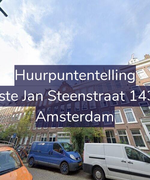 Foto gevel Huurpuntentelling voor Eerste Jan Steenstraat 143-H, Amsterdam