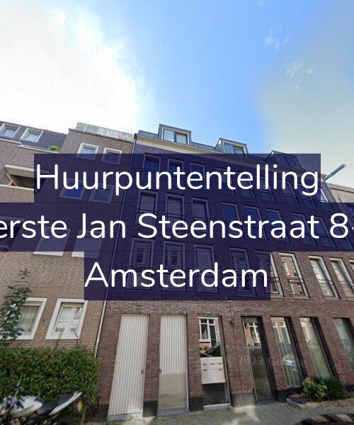 Foto gevel Huurpuntentelling voor Eerste Jan Steenstraat 8-E, Amsterdam
