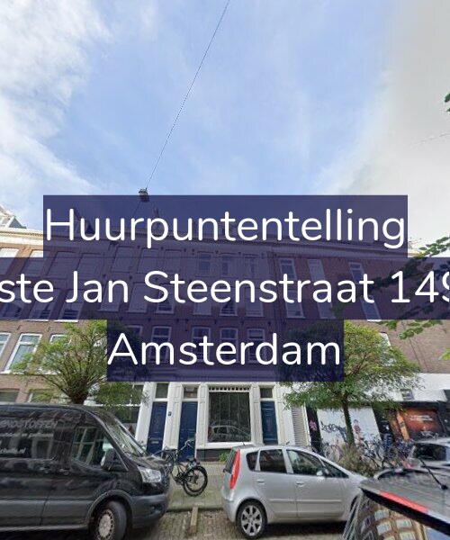 Foto gevel Huurpuntentelling voor Eerste Jan Steenstraat 149-H, Amsterdam