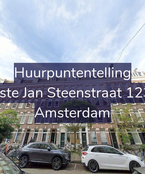 Foto gevel Huurpuntentelling voor Eerste Jan Steenstraat 123-1, Amsterdam
