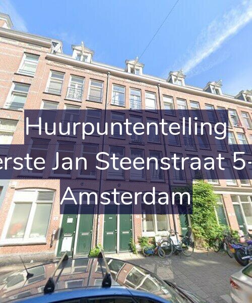Foto gevel Huurpuntentelling voor Eerste Jan Steenstraat 5-H, Amsterdam