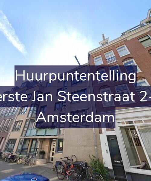 Foto gevel Huurpuntentelling voor Eerste Jan Steenstraat 2-D, Amsterdam