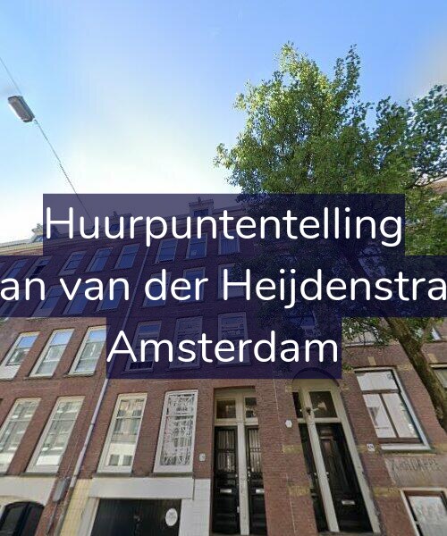 Foto gevel Huurpuntentelling voor Eerste Jan van der Heijdenstraat 70-3, Amsterdam