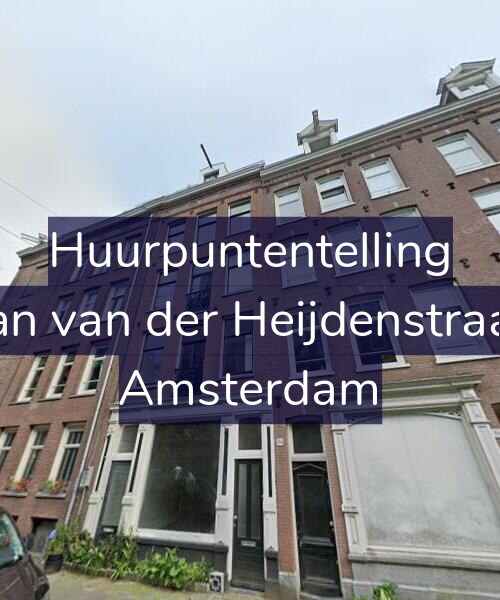 Foto gevel Huurpuntentelling voor Eerste Jan van der Heijdenstraat 156-3, Amsterdam