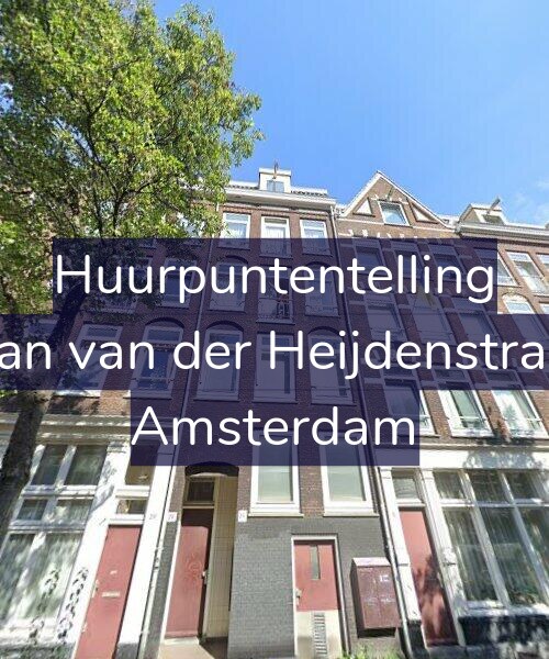 Foto gevel Huurpuntentelling voor Eerste Jan van der Heijdenstraat 29-D, Amsterdam
