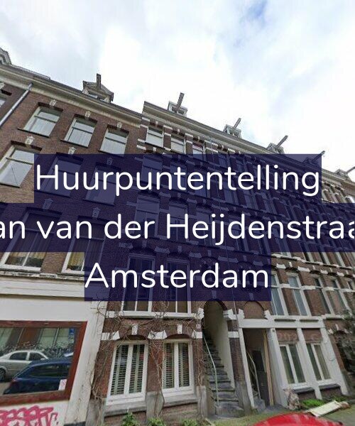 Foto gevel Huurpuntentelling voor Eerste Jan van der Heijdenstraat 100-4, Amsterdam