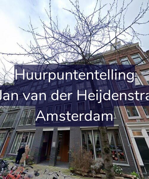 Foto gevel Huurpuntentelling voor Eerste Jan van der Heijdenstraat 135, Amsterdam