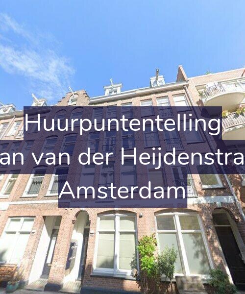 Foto gevel Huurpuntentelling voor Eerste Jan van der Heijdenstraat 53-C, Amsterdam