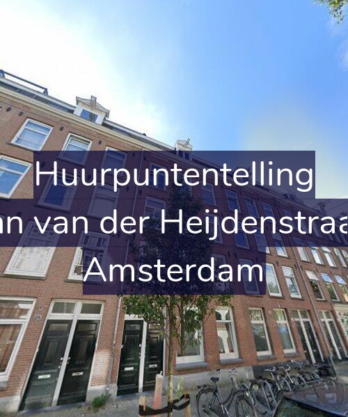 Foto gevel Huurpuntentelling voor Eerste Jan van der Heijdenstraat 24-3A, Amsterdam